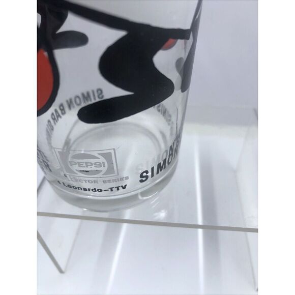Simon Bar Sinister Cartoon Glass Pepsi Collector Series Vintage. Please Read - Picture 12 of 16